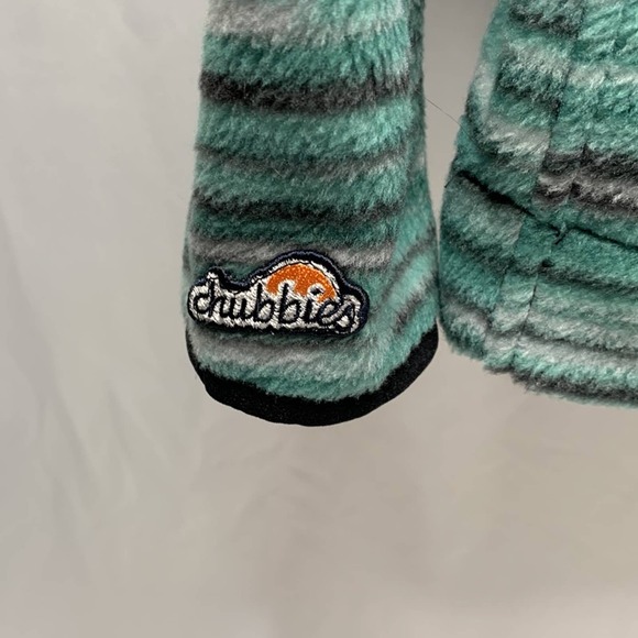 Chubbies Mens Fleece Pullover Quarter Zip Jacket Sweatshirt Pocket Medium - Picture 4 of 11